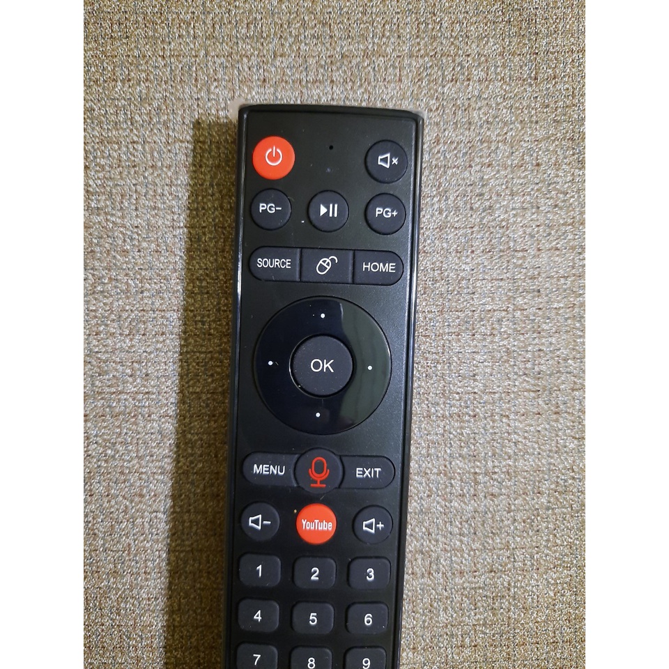 Remote Điều khiển tivi Sanco giọng nói- Hàng chính hãng theo TV 100% Tặng kèm Pin!!!