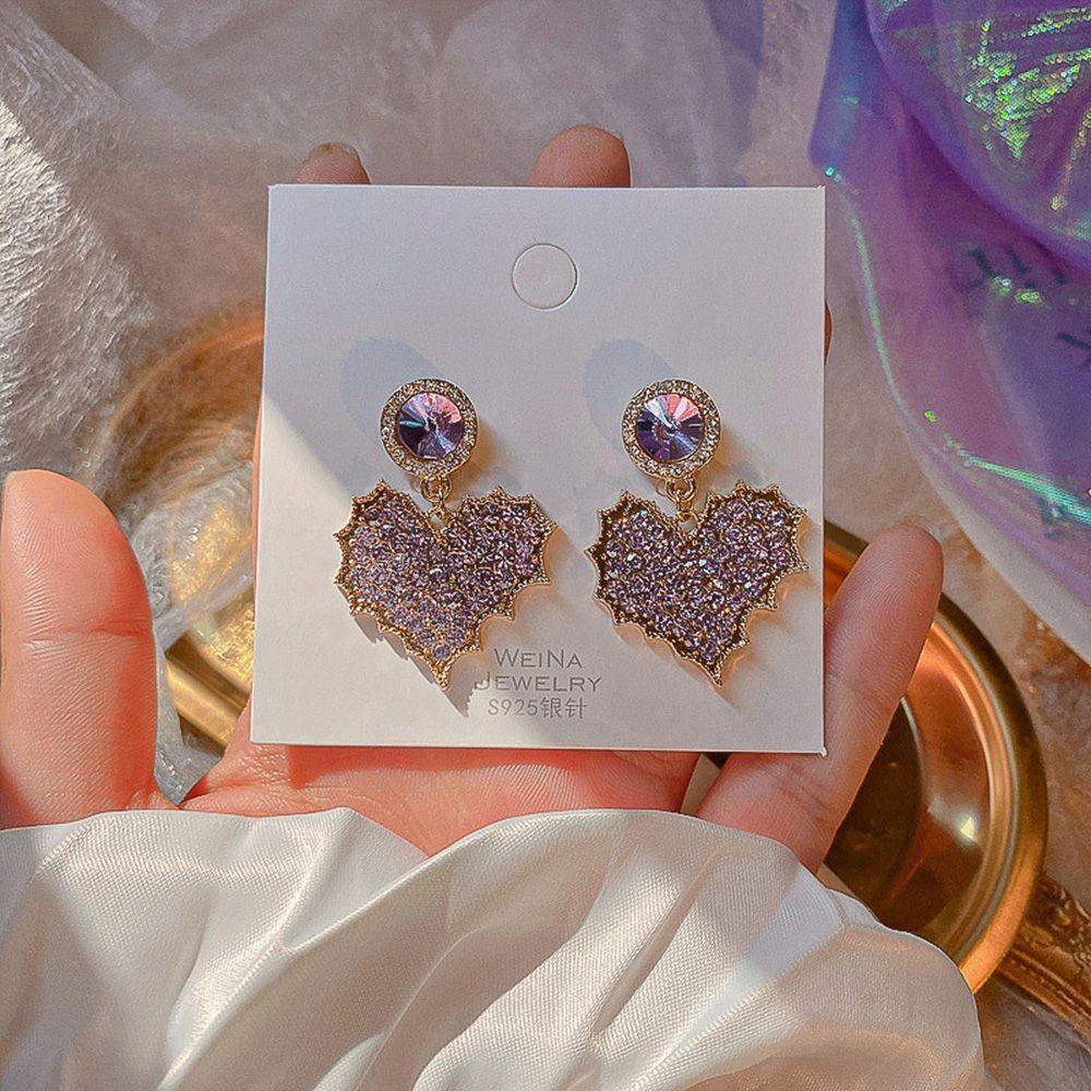 1 Khuyên Tai Nữ Dáng Dài Họa Tiết Hoa Cúc Và Bướm Thời Trang