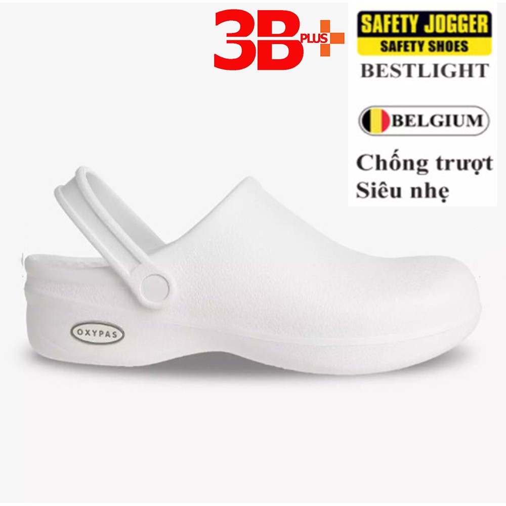 Giày chống trượt Oxypas Bestlight siêu nhẹ tiêu chuẩn EN chuyên dụng cho giày bảo hộ phòng sạch