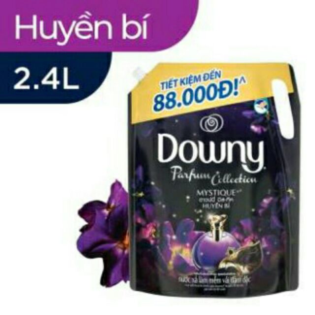 Nước xả vải Downy túi 2.4L