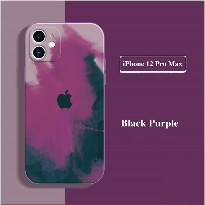 ỐP LƯNG IPHONE 12 VUÔNG MÀU NƯỚC SPLASH 12 PRO MAX 11 PRO MAX XS MAX 7 PLUS VIỀN VUÔNG LIKGUS NJOYSHOP | BigBuy360 - bigbuy360.vn