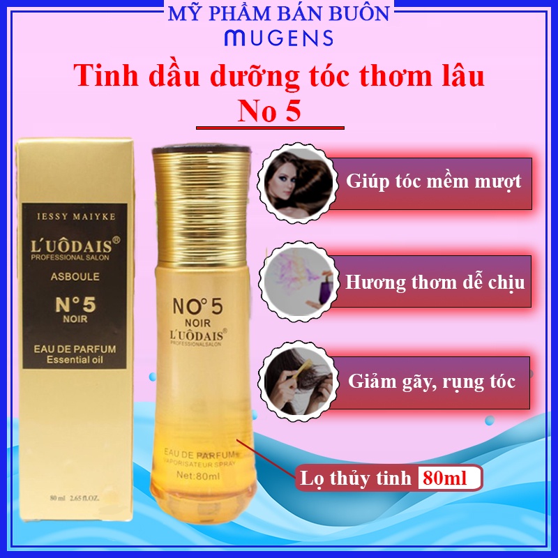 Tinh dầu dưỡng tóc thơm lâu no5 chính hãng CT14