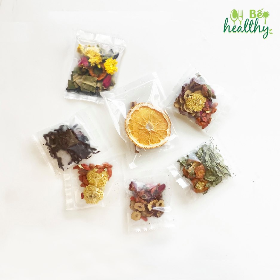 [Mã 267FMCGSALE giảm 8% đơn 500K] Trà Hoa Quả Thảo Mộc Sấy Detox - Bếp Healthy Hà Nội