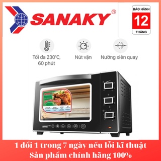 Lò nướng sanaky vh5099s2d 50 lít