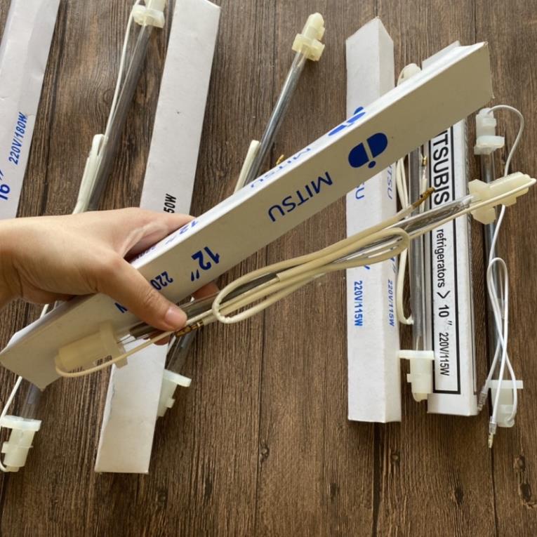 Thanh sấy nhiệt Tủ Lạnh 10-12-14 - 16 inch 220V , Điện trở phá băng, bóng sấy xả đá