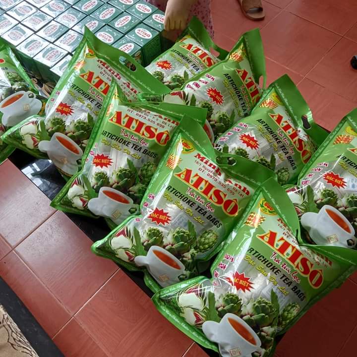 Trà Túi Lọc Atisô Đặc Biệt Sản Xuất Tại Đà Lạt