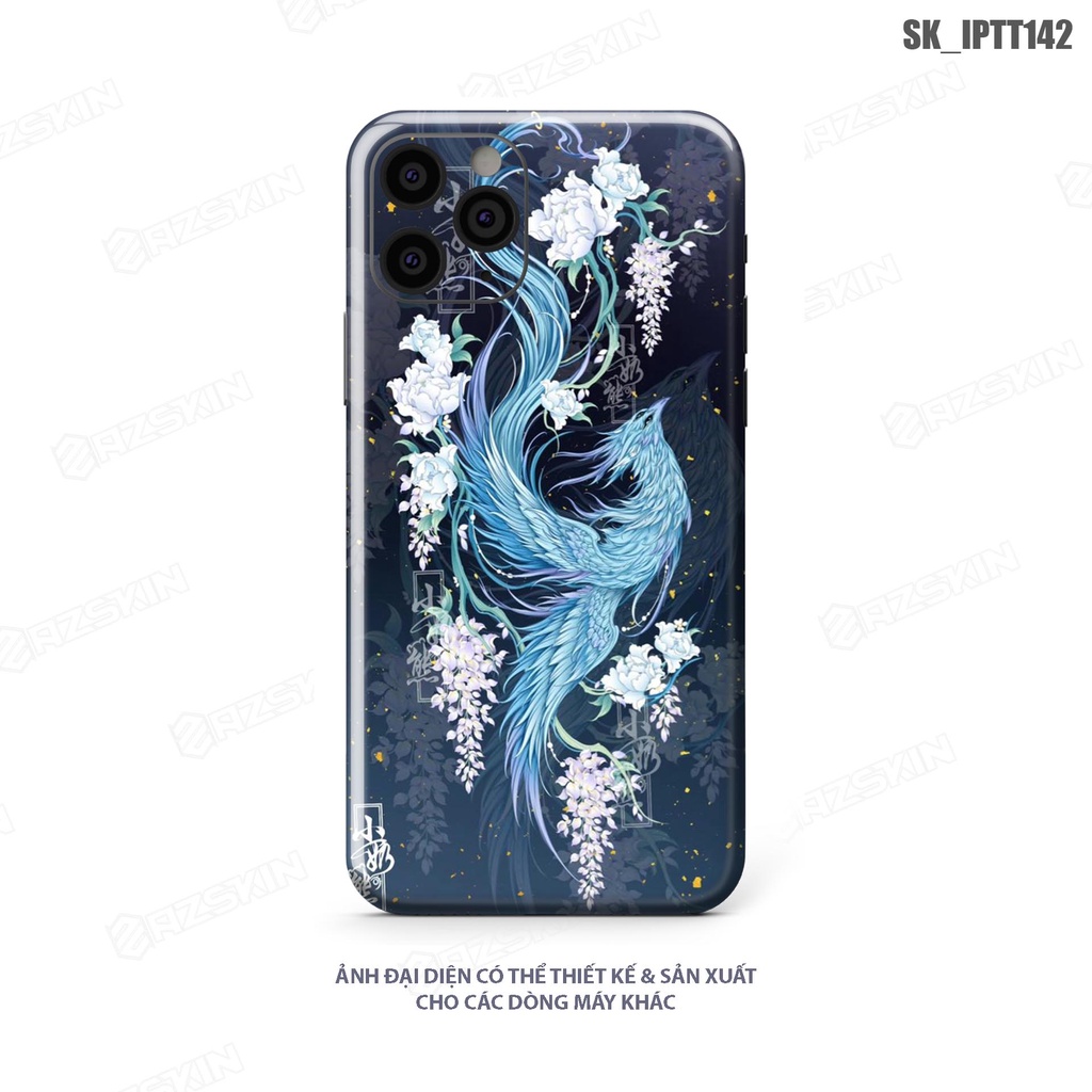 Miếng Dán Skin Độc Lạ Dành Cho IPhone 7 - 14 Pro Max |SK_IPHTT142| Chất Liệu Nhập Khẩu, Khuôn Cắt CNC Dán Full Lưng Viền