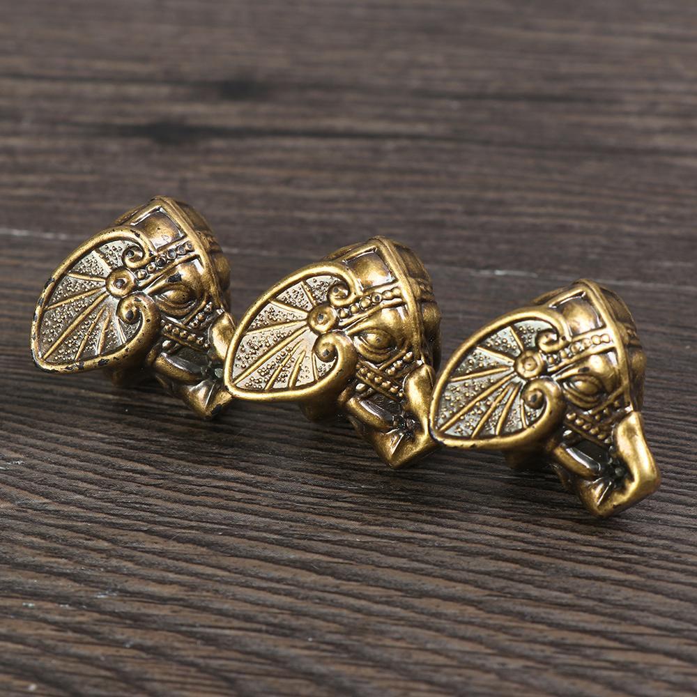 LAKAMIER Bộ 8 Chân Voi Bằng Nhựa Phong Cách Vintage