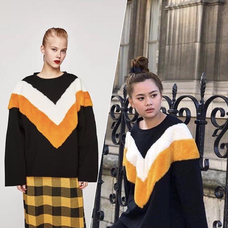 Áo nỉ xuất dư Zara