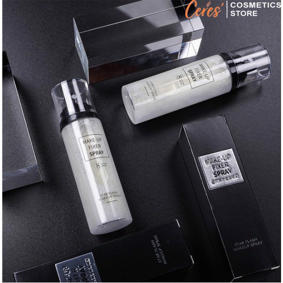 Xịt Khóa Trang Điểm Cồ Định Lớp Make Up - Khóa Nhũ Nền Star Flash Spray 8 Hours Wear 100ml | BigBuy360 - bigbuy360.vn