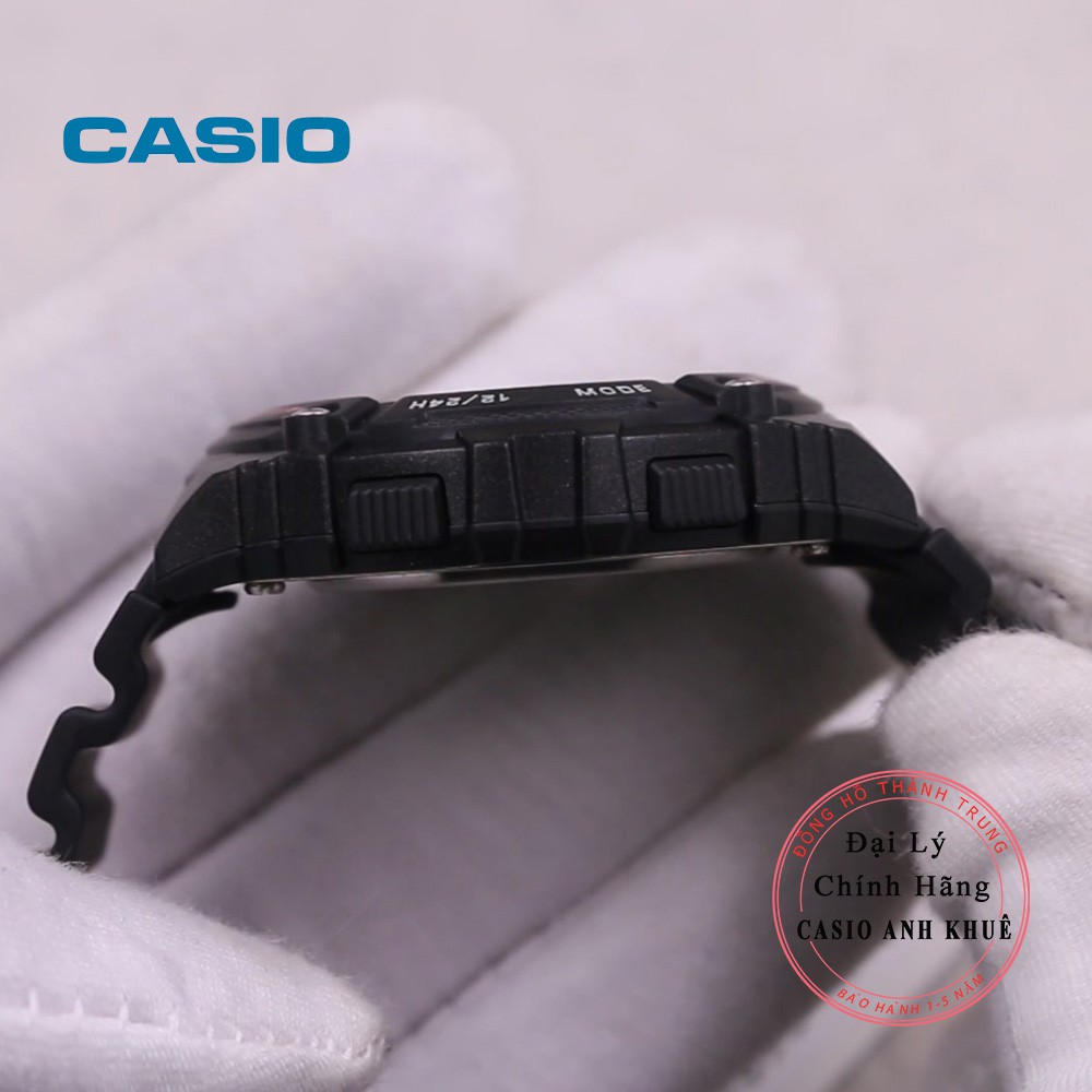 Đồng hồ Nam Casio W-216-1AVDF điện tử dây nhựa