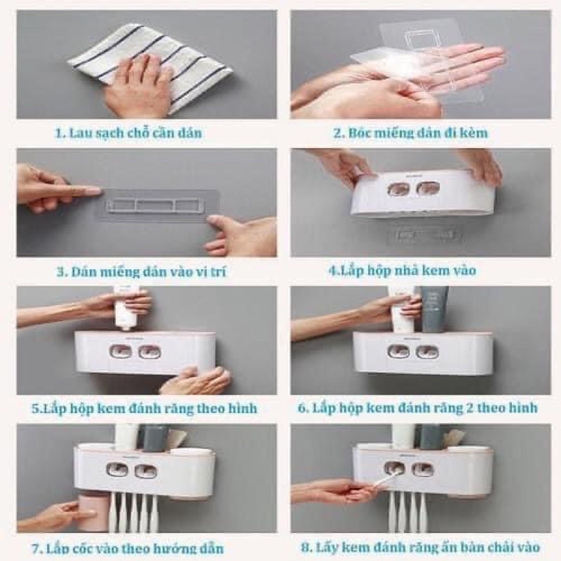 MÁY NHẢ KEM ĐÁNH RĂNG TỰ ĐỘNG ECOCO