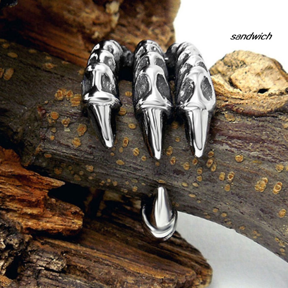 Nhẫn Hở Hình Móng Vuốt Đại Bàng Phong Cách Cổ Điển Thời Trang Dành Cho Nữ
