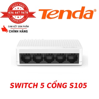 Tenda Switch S105 Ethernet 5-cổng để bàn - Hàng Chính Hãng