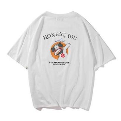 Áo thun HONEST YOU TRẮNG Nam Nữ UNISEX