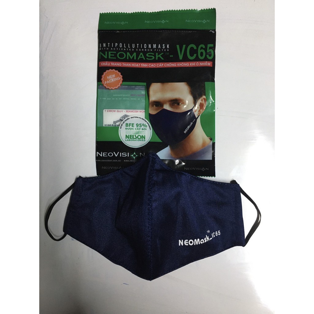 Khẩu trang than hoạt tính NEOMASK_VC65 | BigBuy360 - bigbuy360.vn