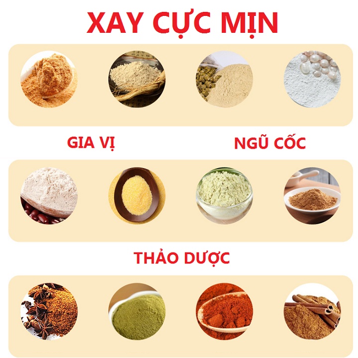 Máy Xay Bột Khô Đa Năng Seka - Hàng chính hãng