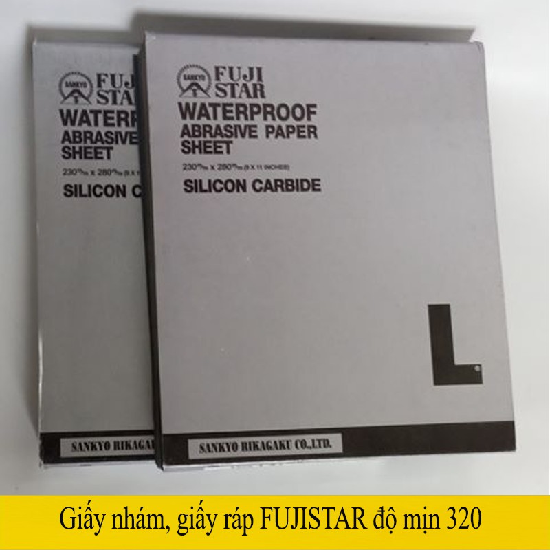 Giấy nhám Fuji Star độ nhám 320 (Made in Japan)