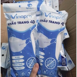 Khẩu trang chuẩn 4D KF94 VINAPRO ( 1 thùng / 300 cái )