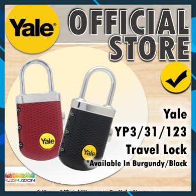 Khóa số móc du lịch Yale YP3/31/123