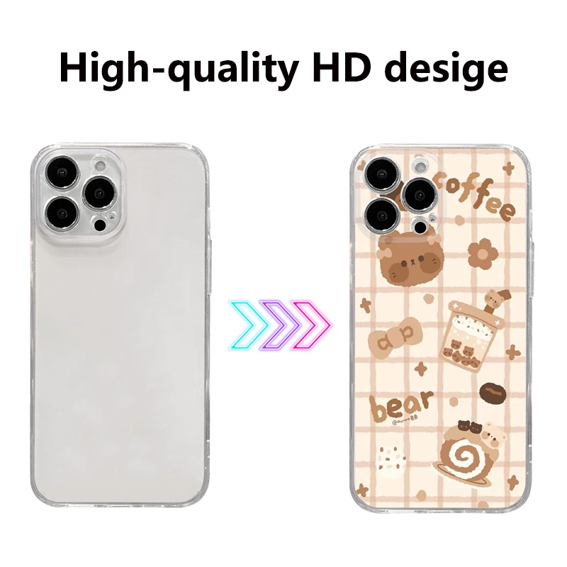 Ốp Điện Thoại Dễ Thương Cho IPhone14 13 12 11Pro 14 13 12 11ProMax 14Plus 6 / 6s 6Plus / 6sPlus 7Plus / 8Plus X / XS XR XsMax 7 / 8 / SE 2020