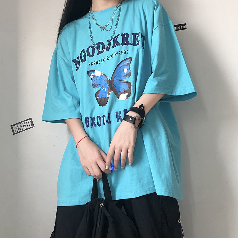 2021 Fashion Clothing short sleeve t shirt Women loose neck round large size blouse clothes