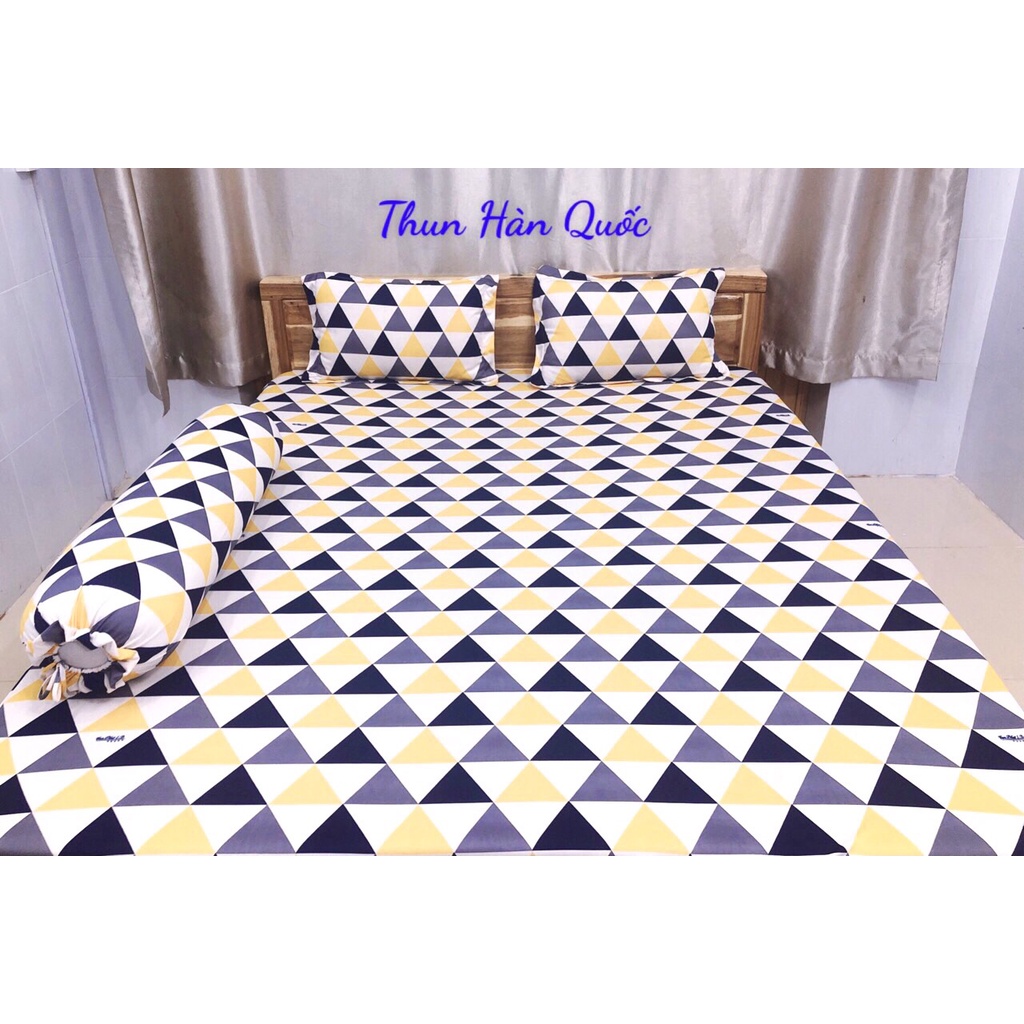 Bộ Drap Thun Hàn Quốc Mát Lạnh Cực Hot 1m2