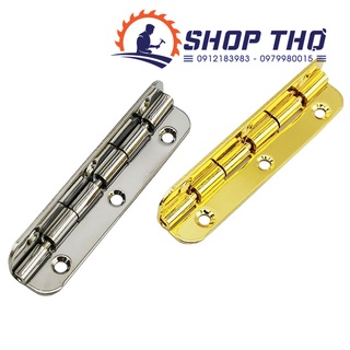 Bản lề màu vàng bo góc tròn w046, w143  loại dày đẹp độ mở 90 và  180 độ