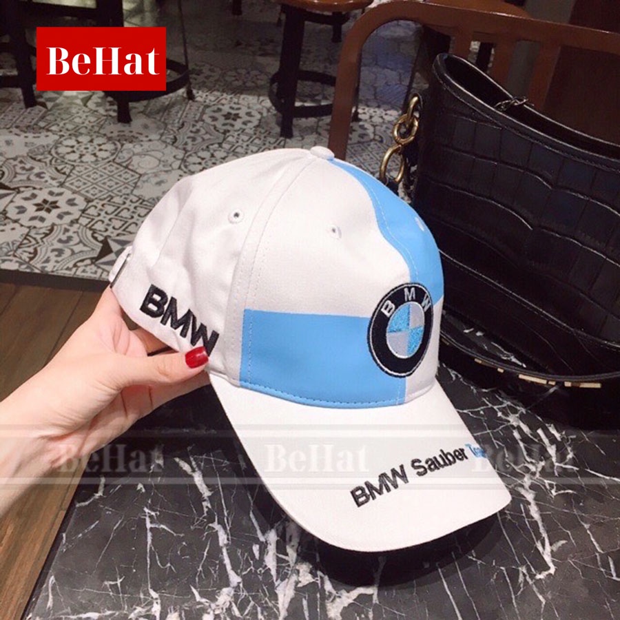 Mũ Lưỡi Trai Siêu Xe BMW Cao Cấp, Hàng Xuất, Chất Liệu Dày, Đầy Đủ Tem