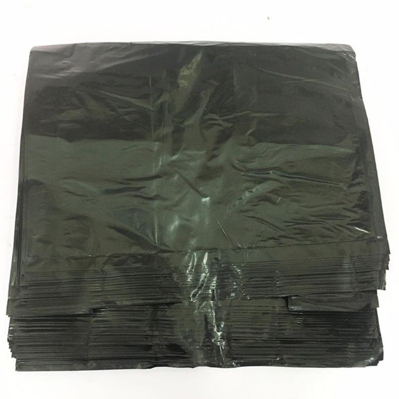 [1kg] Túi nilong đen hai quai Pe bóng dẻo / Đen nhám / túi bọc xốp / túi đóng hàng / túi đựng rác