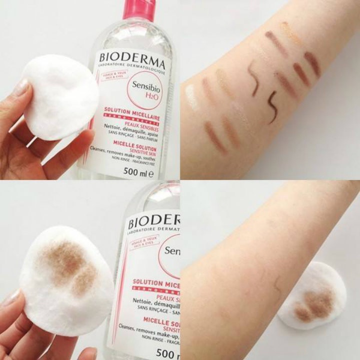 Nước tẩy trang Bioderma Crealine và Sebium H20 500ml, nước tẩy trang Pháp cho da dầu, da mụn, da thường và da nhạy cảm | BigBuy360 - bigbuy360.vn