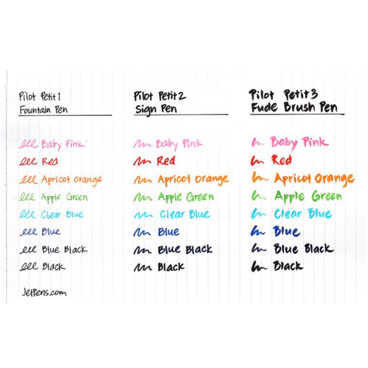 - Mực nạp cho bút Pilot Petit