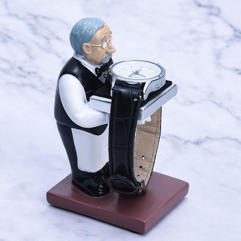 Giá Đỡ Trưng Bày Đồng Hồ Trang Sức Hình Phi Hành Gia Bằng Nhựa Resin Ốp