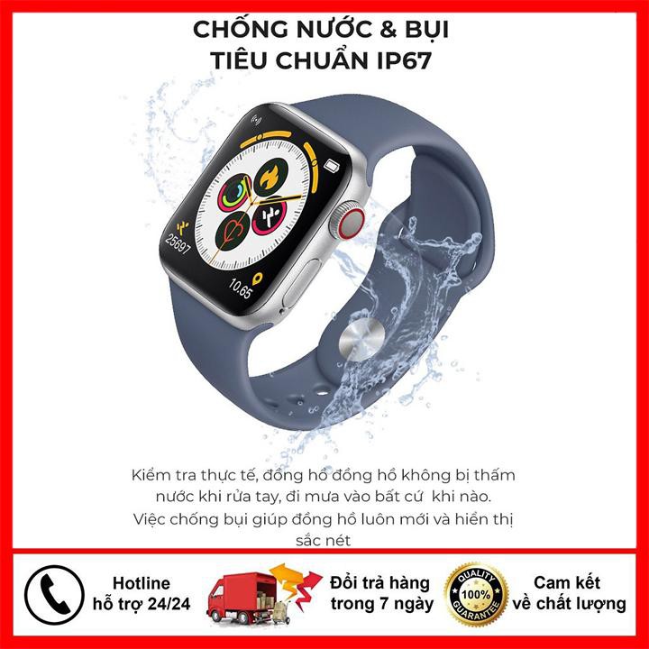 [HÀNG CAO CẤP] Đồng hồ thông minh T500 Plus kiểu dáng Apple watch series 5, bản nâng cấp, chống nước