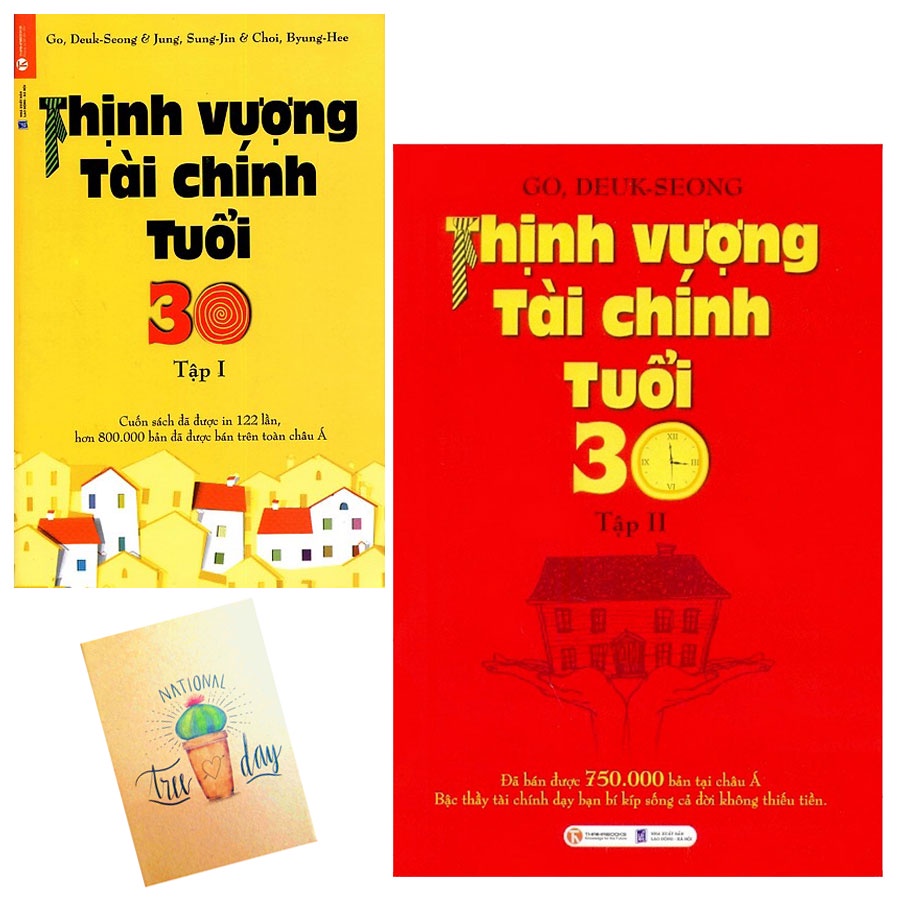 Sách - Combo 2 tập Tài chính thịnh vượng tuổi 30 (Lẻ, trọn bộ) - Thái Hà