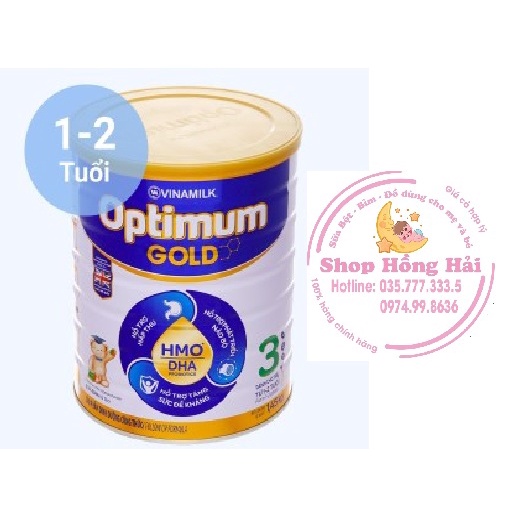 sữa bột vinamilk optimum gold step 3 1kg45 (1450g)