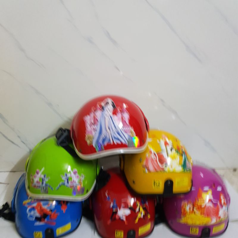 Mũ bảo hiểm cho bé gái 2-5 tuổi siêu dễ thương