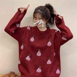 [ORDER] Áo len hình cây thông Ulzzang