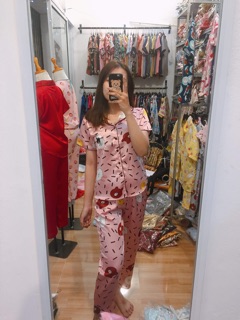 Đồ bộ lụa hình thú siêu cute