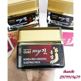 Kem Hồng Sâm Dưỡng Trắng Da Đêm My Gold Hàn Quốc❤️ FREESHIP❤️ Chống Nhăn, Căng Mịn Da