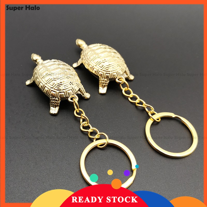 Móc khóa hình rùa vàng thời trang Nhật Bản