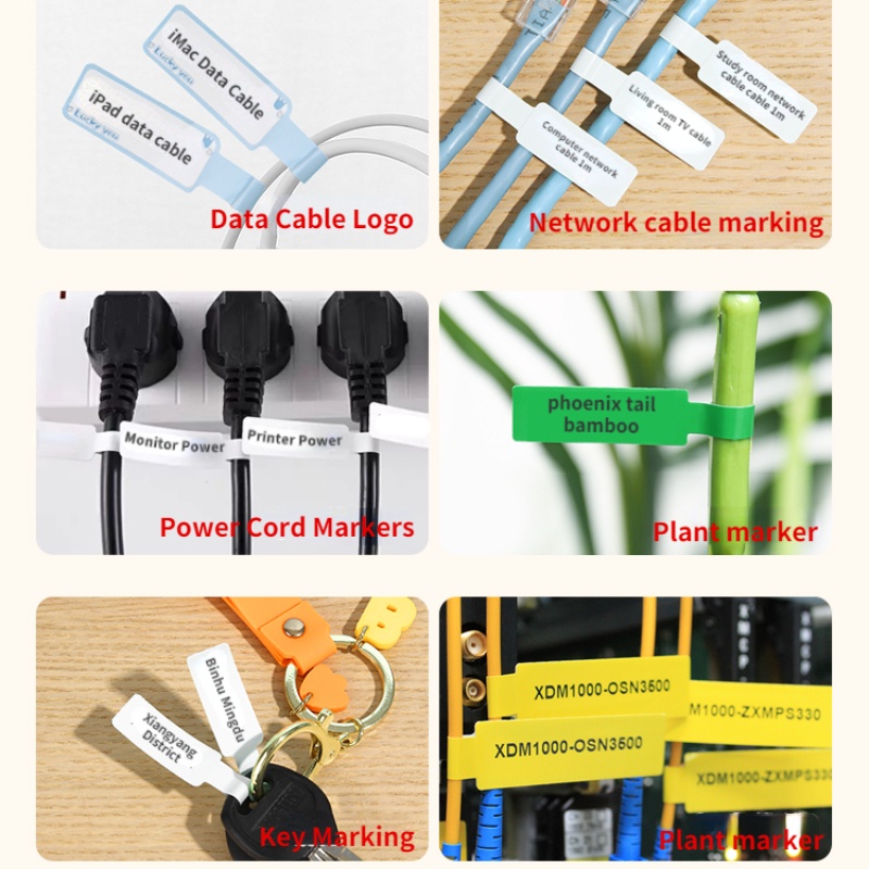 NIIMBOT D11/D110/D101/H1S Nhãn dán in không cần keo, nhãn giấy in giá, nhãn giá sản phẩm, nhãn dán cho trẻ nhỏ, nhãn phân loại mẫu giáo và tên, nhãn giấy.