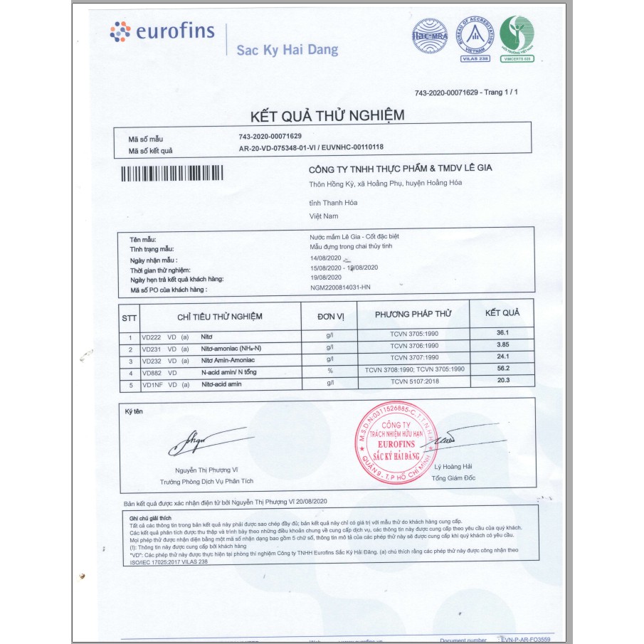 [Mã SKAMLTS7 giảm 10% đơn 150K] Nước mắm truyền thống Lê Gia- Cốt đặc biệt 525 ml | BigBuy360 - bigbuy360.vn
