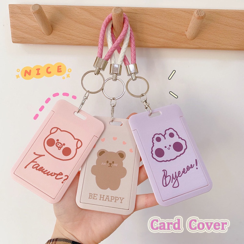 Bộ Dây Đeo Thẻ Học Sinh Thiết Kế Sáng Tạo Xinh Xắn