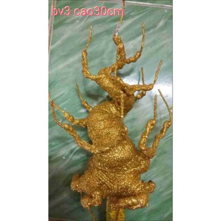 Gốc cây giả BV3 - Gốc Bonsai kim tuyến (13 nhánh)