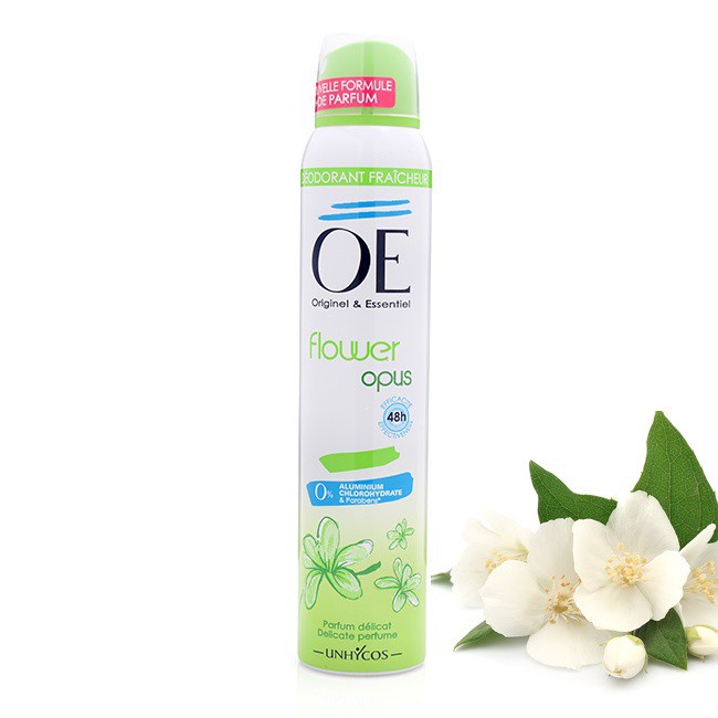 Xịt khử mùi nữ thơm lâu, khô thoáng OE PHÁP, ngăn ngừa mùi hôi cơ thể, Thay thế nước hoa, lăn nách, sáp thơm