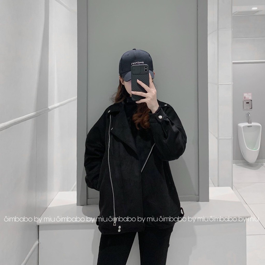 Áo jacket da lộn Simbabo