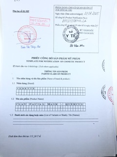 Mặt Nạ Dưỡng Trắng Da Vedette