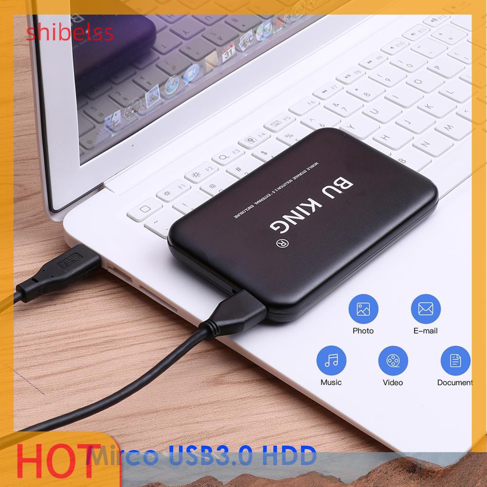 Ổ Cứng Di Động Shibelss Yd0003 Usb 3.0 Hhd 120gb 80gb 60gb 40gb Cho Pc