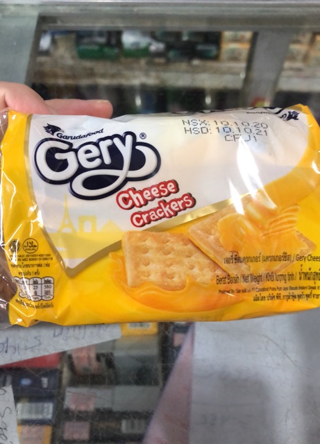 Bánh Quy Phô Mai Gery Cheese Cracker Gói 100g